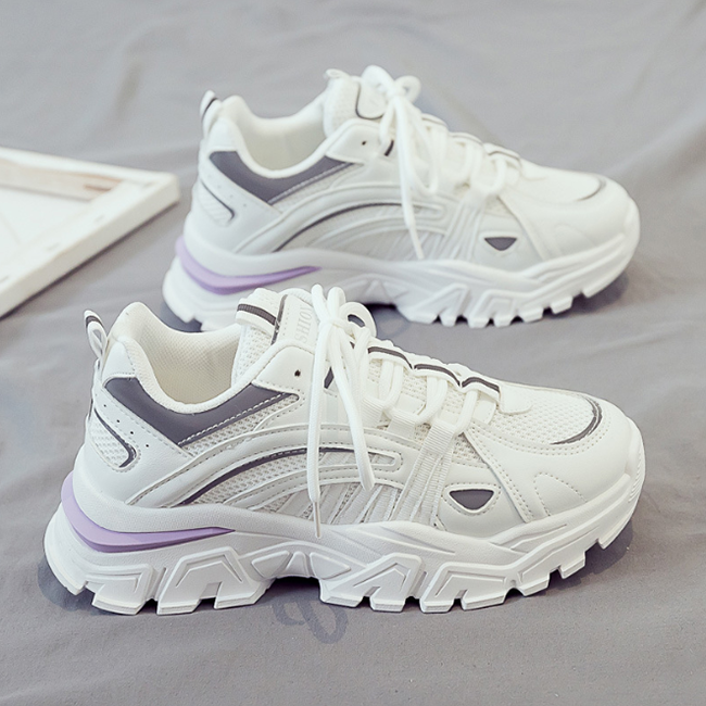 Wholesale Custom Running Sport Comfort Women Shoes White
