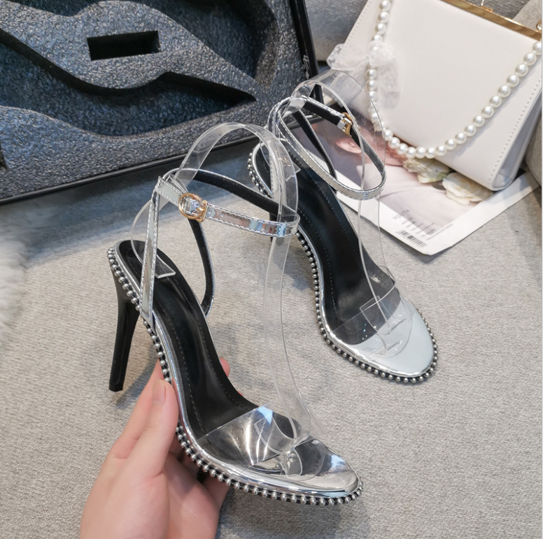 Wholesale Customized Women Summer Outdoor Trendy Sandal High Square Heel