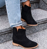 Hot Sell High Quality Latest Fashion Womens Trend Suede Leather Girls Cowboy Boots
