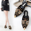 Customized New Women Flats Sandal Shoes Fashion Pink Flat Sandal