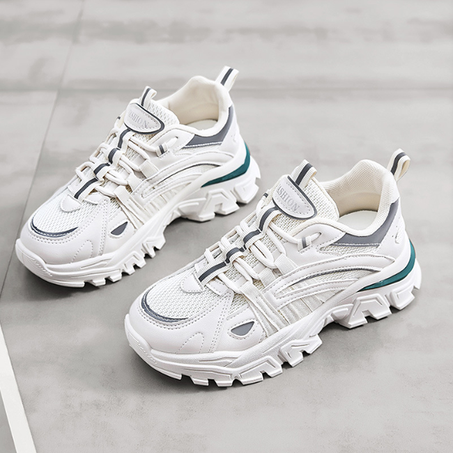 Wholesale Custom Running Sport Comfort Women Shoes White