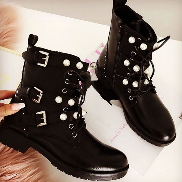 Womens Winter Tooling Shoes Large Size Ladies Boots