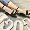 Summer New Explosion Women's Belt Buckle Heel Fashion Chunky Ladies Sandals Ankle Strap Pump Shoes