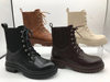 Hot Selling New Design Winter Black Casual Leather Shoes for Women