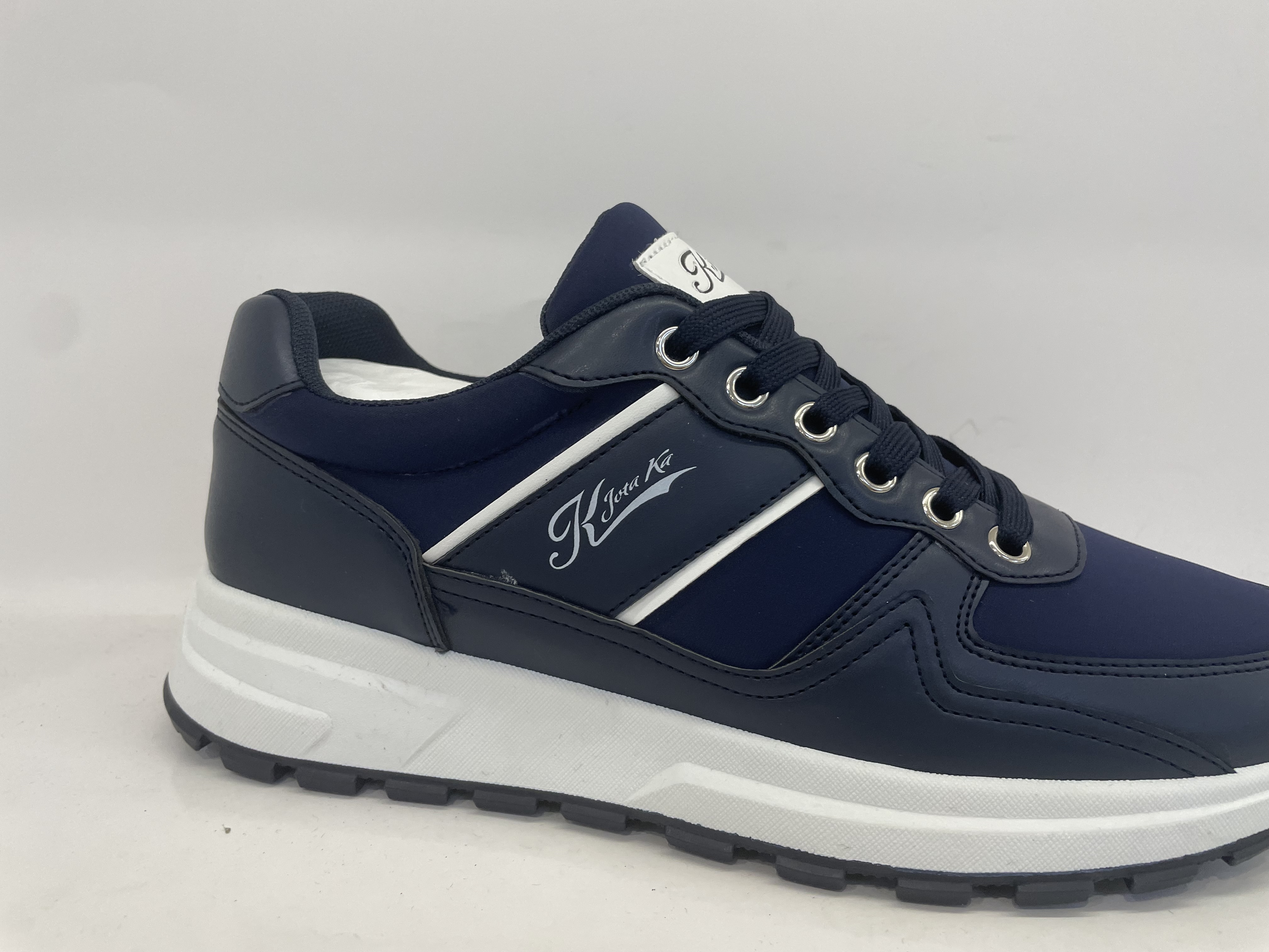 Spring Breathable Custom High Quality Sneaker Fashion Style Anti Slip Blue Men Casual Shoes