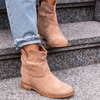 Hot Sell High Quality Latest Fashion Womens Trend Suede Leather Girls Cowboy Boots
