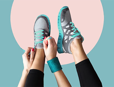 How were sports shoes invented?