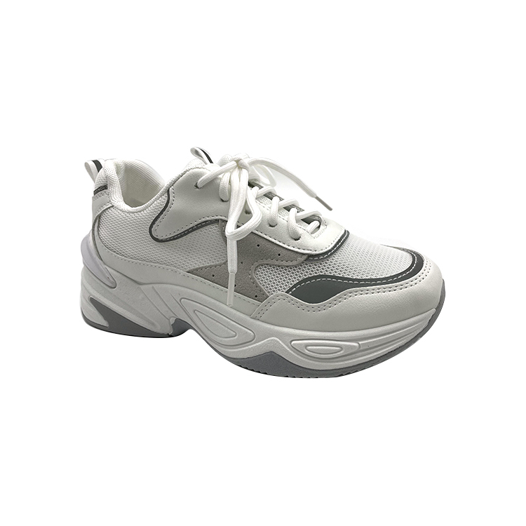 Simple Design Thick Bottom Comfortable Support Wholesale Womens Sports Shoes