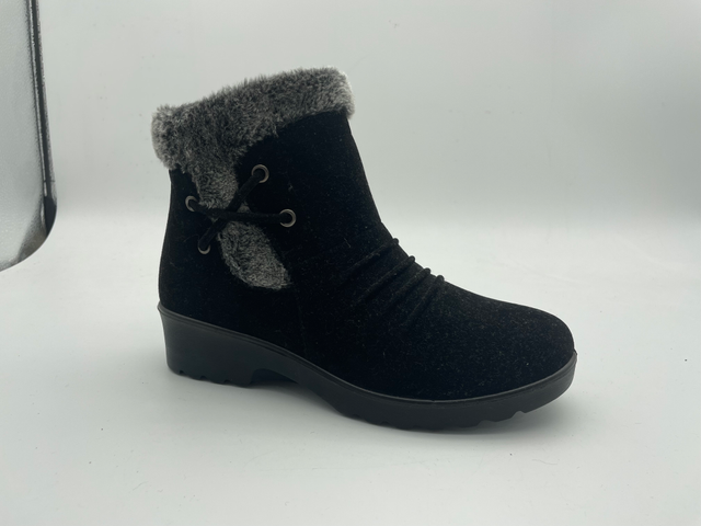 Women Comfortable Ankle Boots Wedges For Women Customized Buckle Boots Women's Shoes