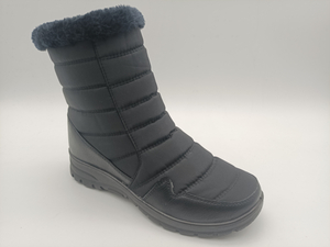 Factory Sale Customized Women Snow Boots Umbrella Cloth 
