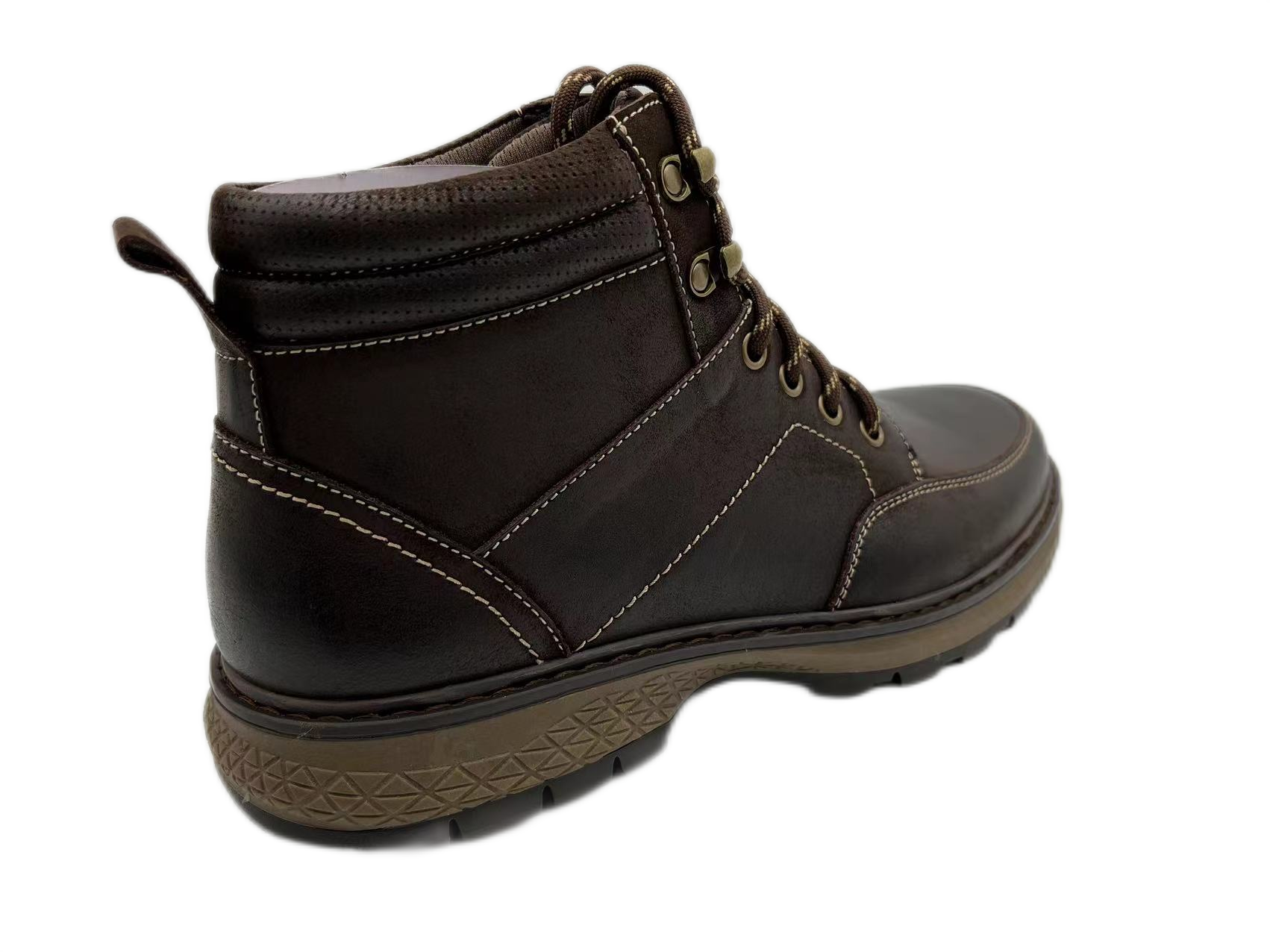 Fashion Simple Waterproof Fabric Upper Hiking Shoes Anti Slip Men Outdoor Trekking Boot