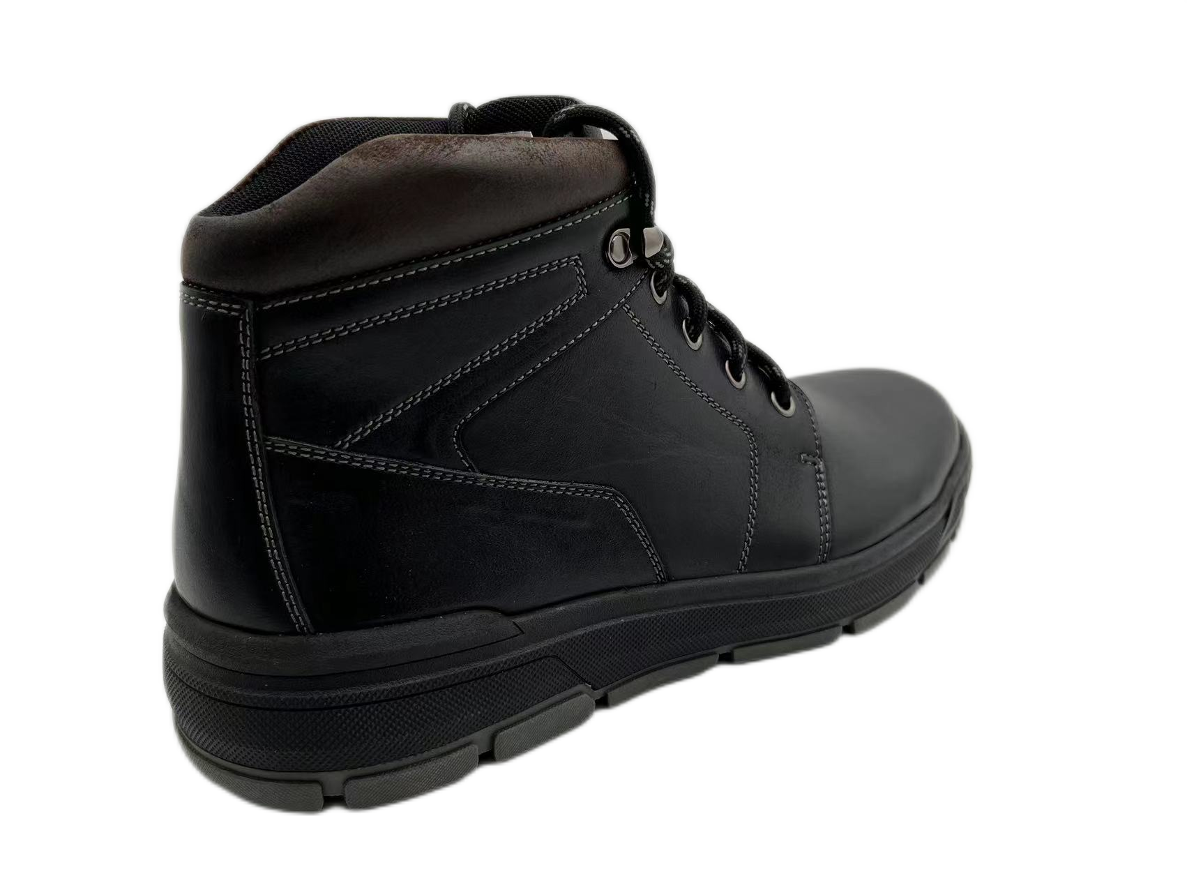 Mens Best Casual Shoes Lightweight Waterproof Hiking with Genuine Leather Breathable Boots