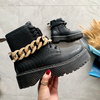 Hot Products Fashion Trend over Ankle Pu Leather Boots Women From China Manufacturer 