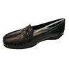 Wholesale customized good quality women loafers cheap casual flat shoes for women