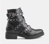 Women Lace Up of Luck New Fashion Ladies Women's Boots with Rivet Decorations Shoes