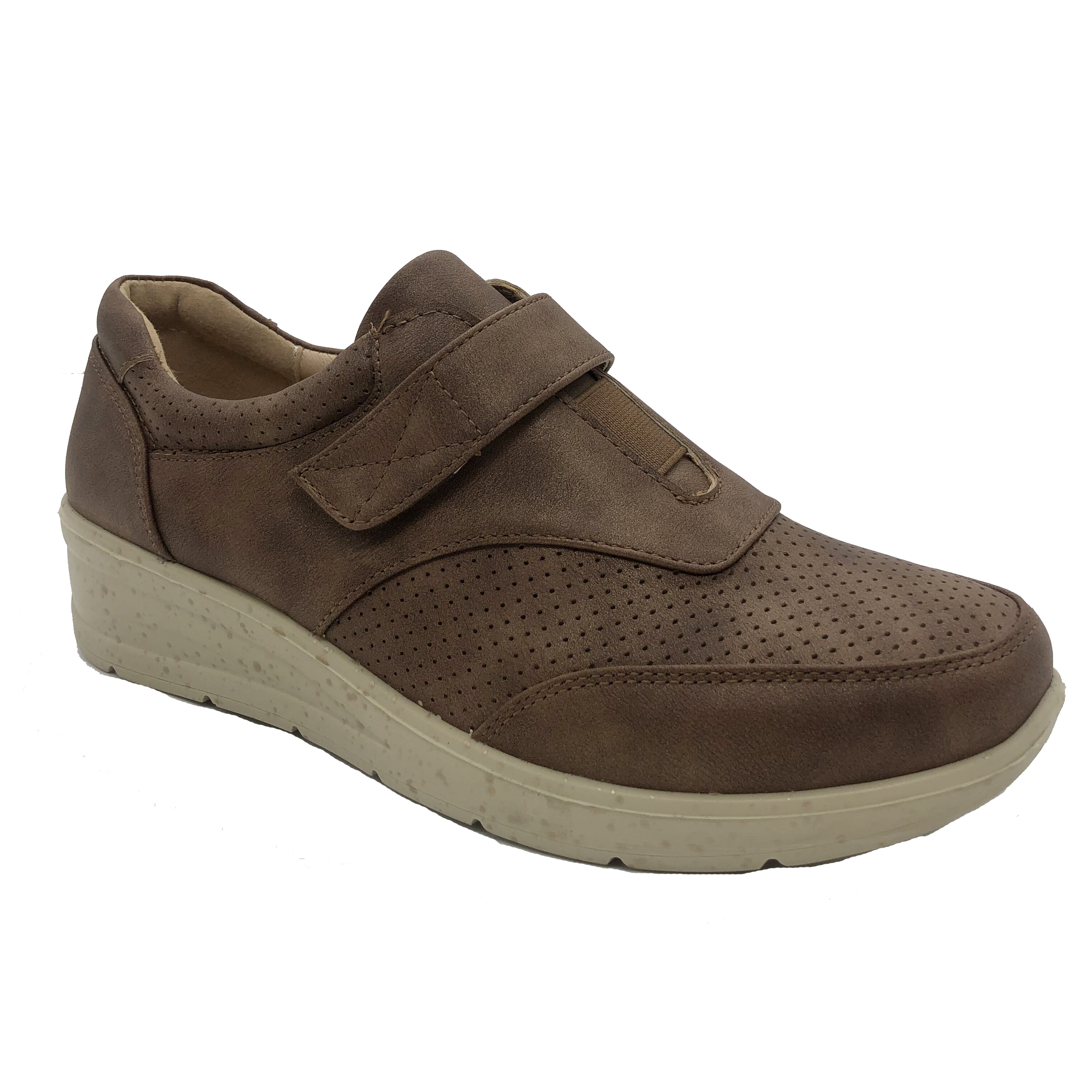 New Design Fashion Comfortable Thick Bottom Wedge Casual Comfort Shoes for Women