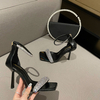 Factory Sale High Heels Sandal Sexy Ladies Fashion Slim High Heel Sandals