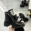 Factory custom black boots shoes for women boots black boots women shoes