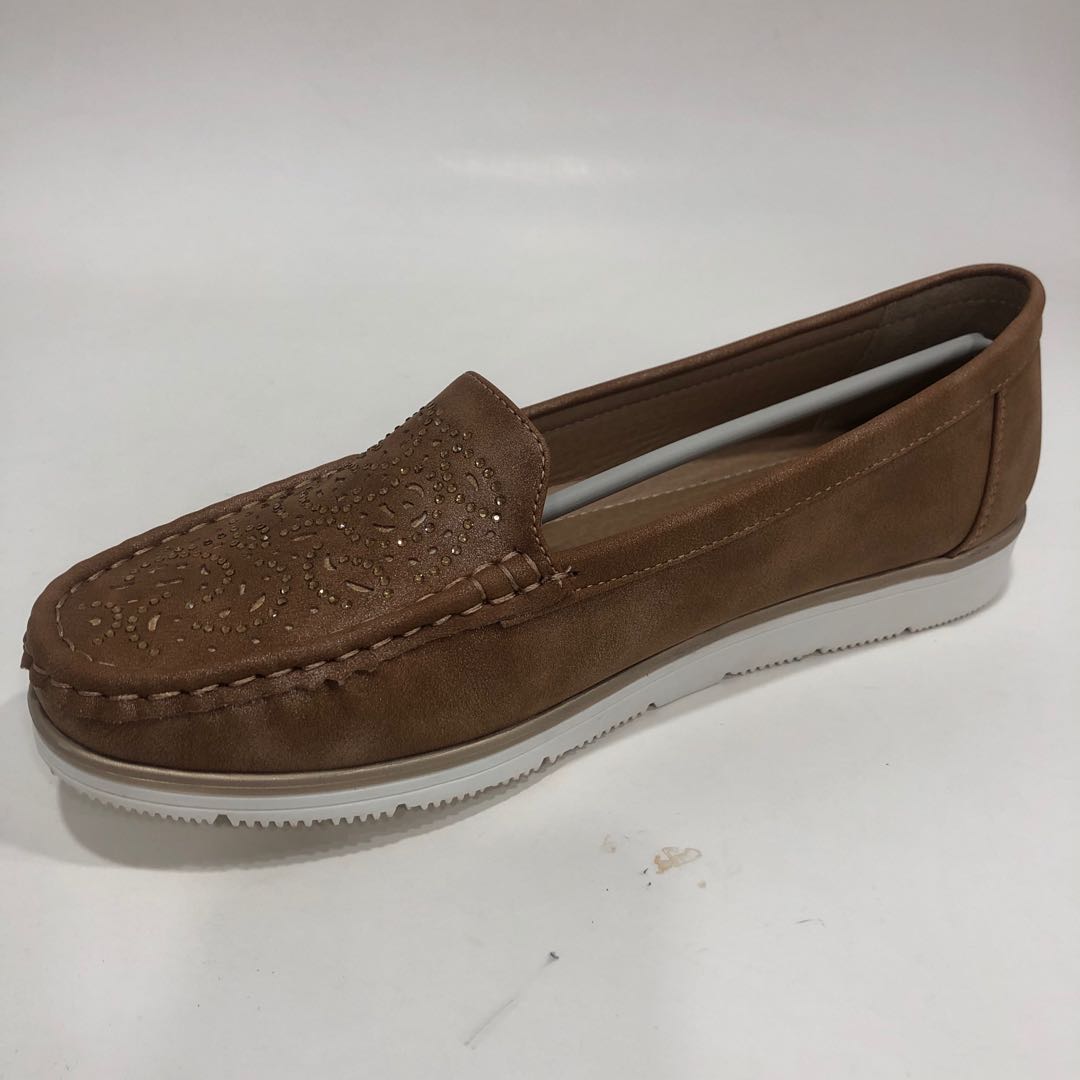 Summer Women Casual Shoes Fashion Breathable Slip-on Ladies And Girls Flat Shoes