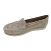New Women Flat Leather Shoes Casual With Soft Bottom Slip On Heart Comfortable Mom Work Shoes