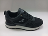 Gentlemen Men's Lace Up Leather Black Casual Sneakers Breathable Top Men's Shoes