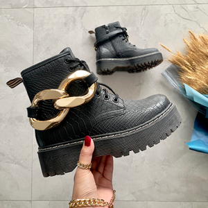 Hot Products Fashion Trend over Ankle Pu Leather Boots Women From China Manufacturer 