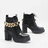 New Fashion Trend High Heel Boots Women Leather Boots Shoes From China Manufacturer