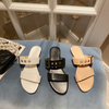 Factory Directly Wholesale Fashion Flat Platform Sandal Design for Women