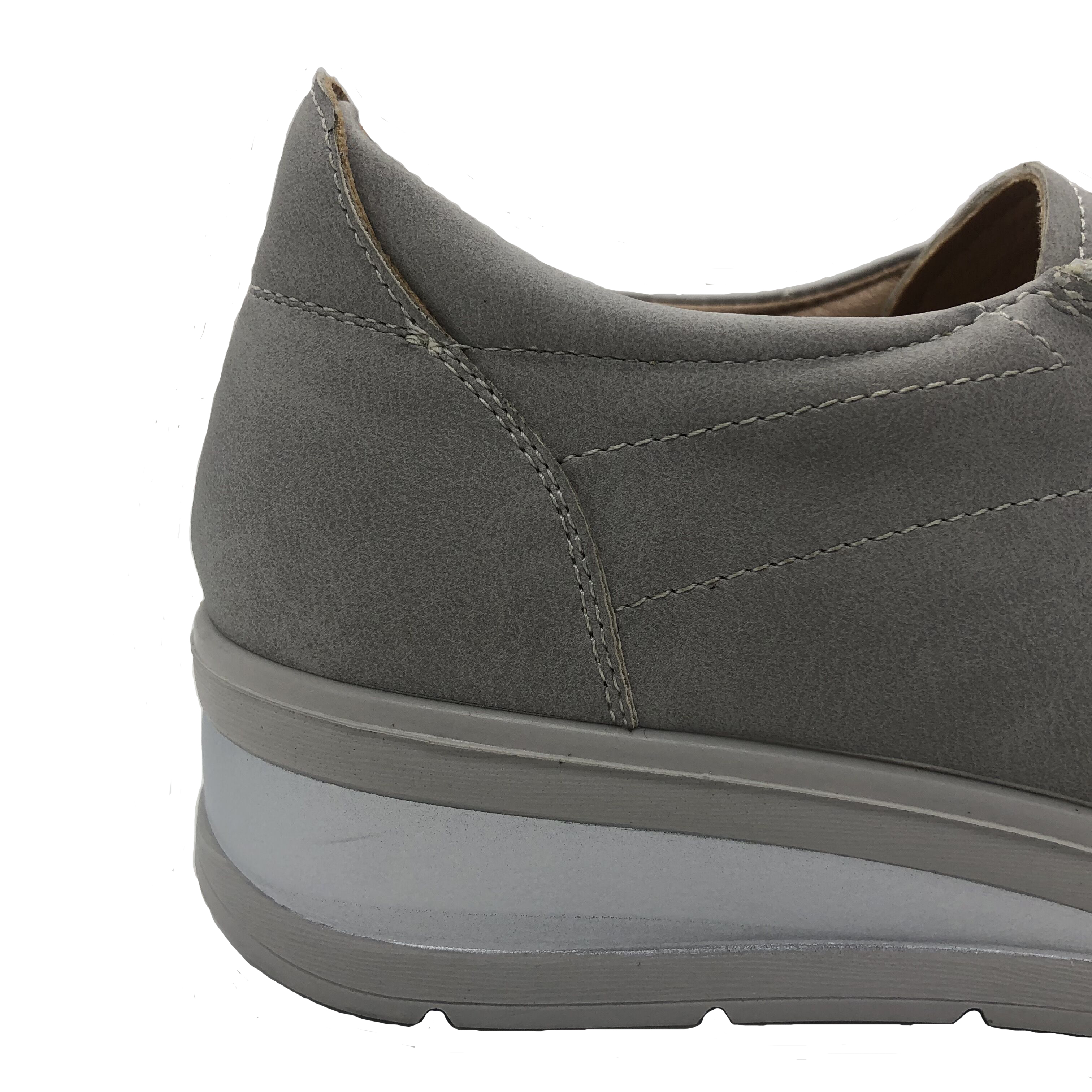 New Fashion Casual Wedge Walking Shoes Leather Comfortable Women Shoes