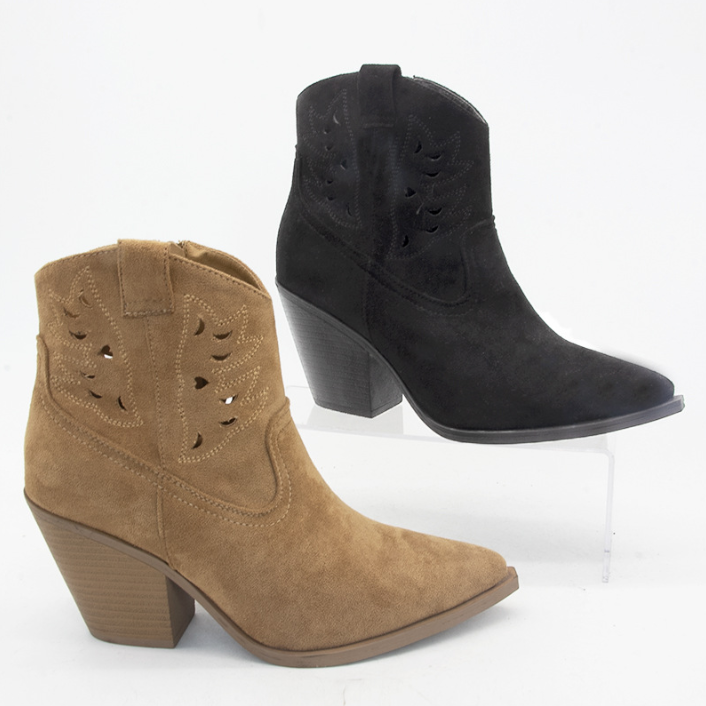 Multi-colored Womens Tooling Shoes Large Size Womens Thick Heel Boots