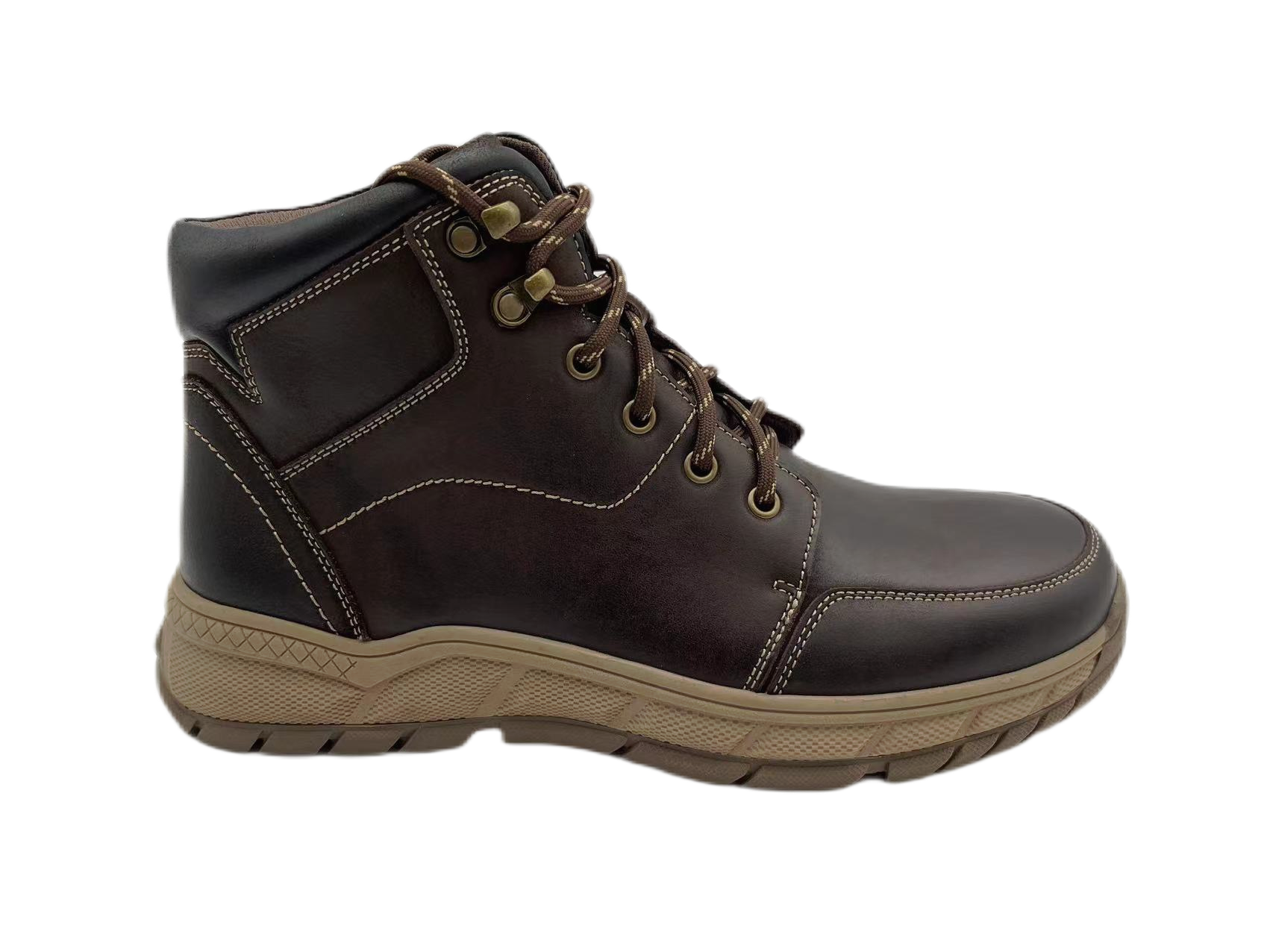 Lidiya Men's Boots Desert Waterproof Work Safety Boots Climbing Sport Shoes Outdoor Hiking Combat Boots