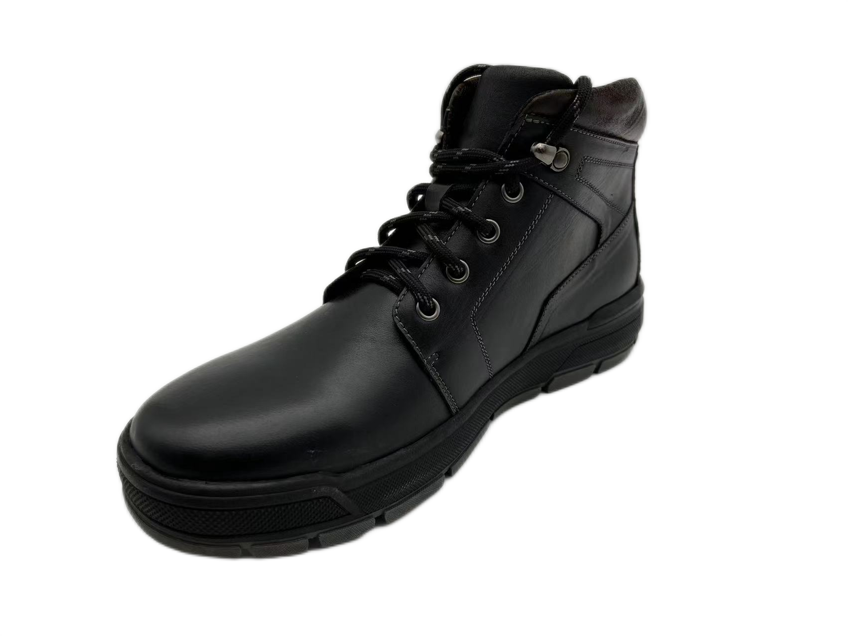 Mens Best Casual Shoes Lightweight Waterproof Hiking with Genuine Leather Breathable Boots