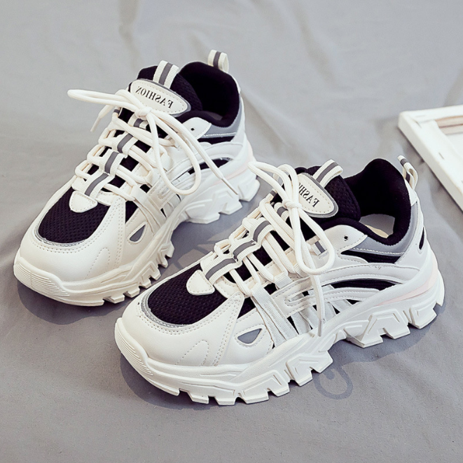 Wholesale Custom Running Sport Comfort Women Shoes White