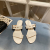 Factory Directly Wholesale Fashion Flat Platform Sandal Design for Women