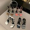 Factory Sale High Heels Sandal Sexy Ladies Fashion Slim High Heel Sandals