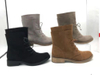Sell Well New Type Trending Boots Grey Ankle Flat Women Boots