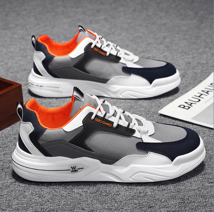 Hot Sale Sport Running Safety Casual Flat Shoe For Men Flat Shoes