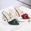 Hot Sale Fashionable Comfortable High Heel Sandals for Ladies