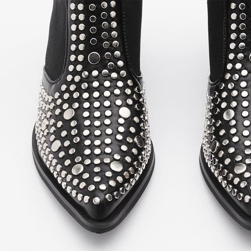 New Arrival Ladies Black Boots Women Fashion Boots Women Shoes