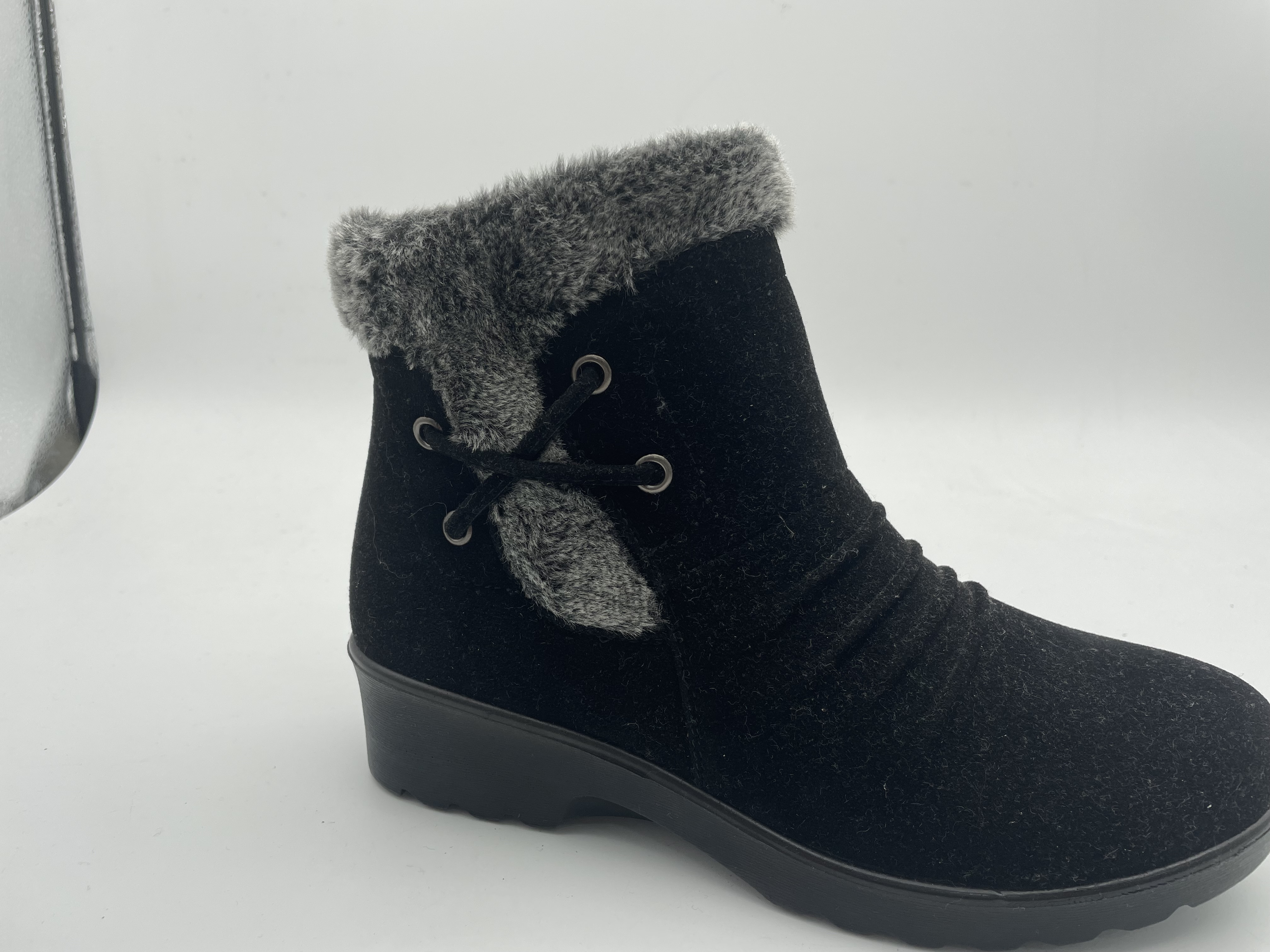 Women Comfortable Ankle Boots Wedges For Women Customized Buckle Boots Women's Shoes