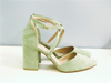 Summer Women Gladiator Buckle Strap Heel Fashion Chunky Ladies Sandals Ankle Strap Footwear Pumps Dress Shoes