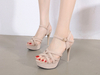 Wholesale Korean Style Comfortable 4cm Platform High Heel Sandals for Women