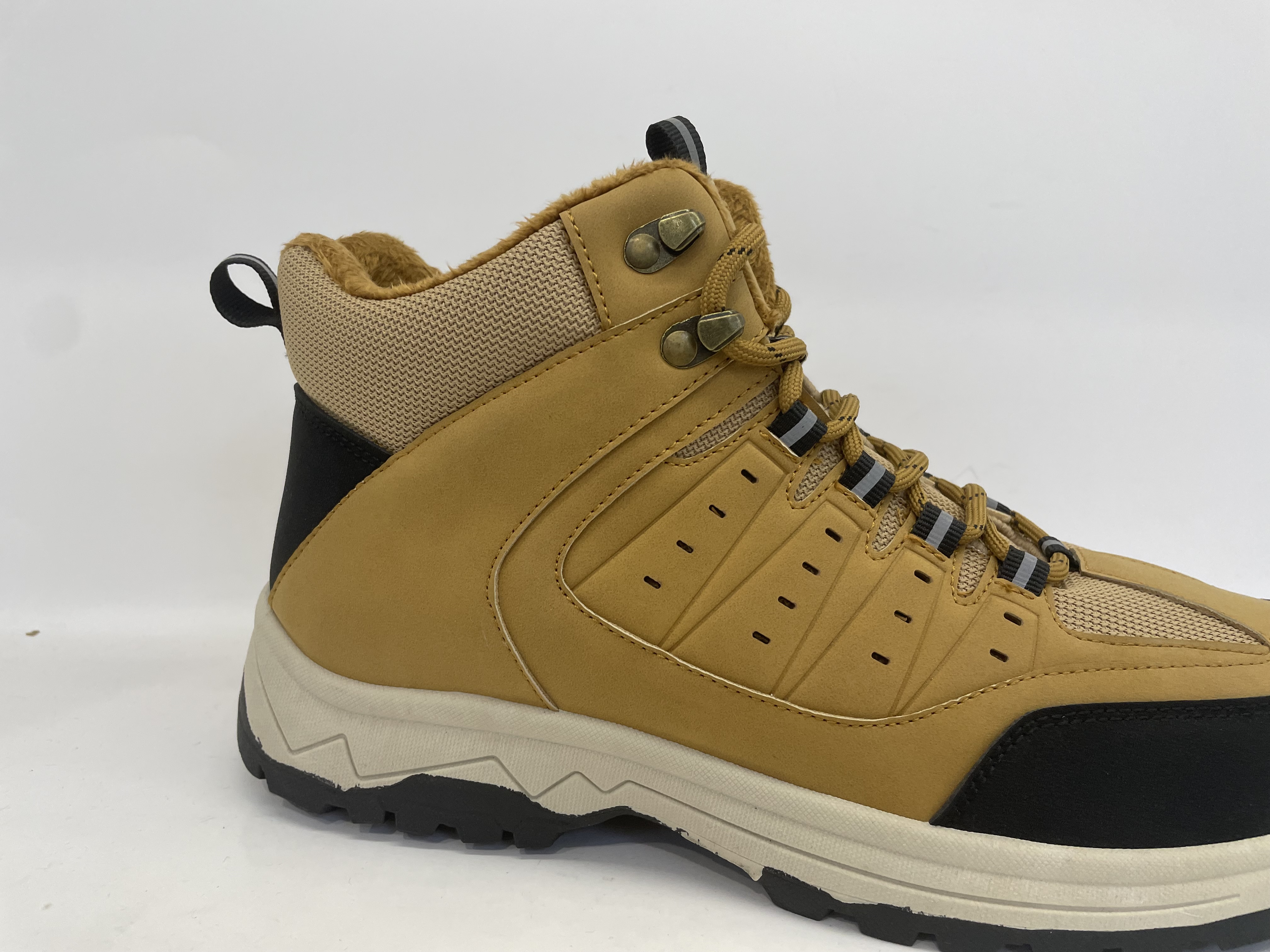Men Hiking Boots Waterproof Trekking Boots Mountain Climbing Shoes Wear-resistant Camping Sneakers Outdoor Winter Snow Boots Men
