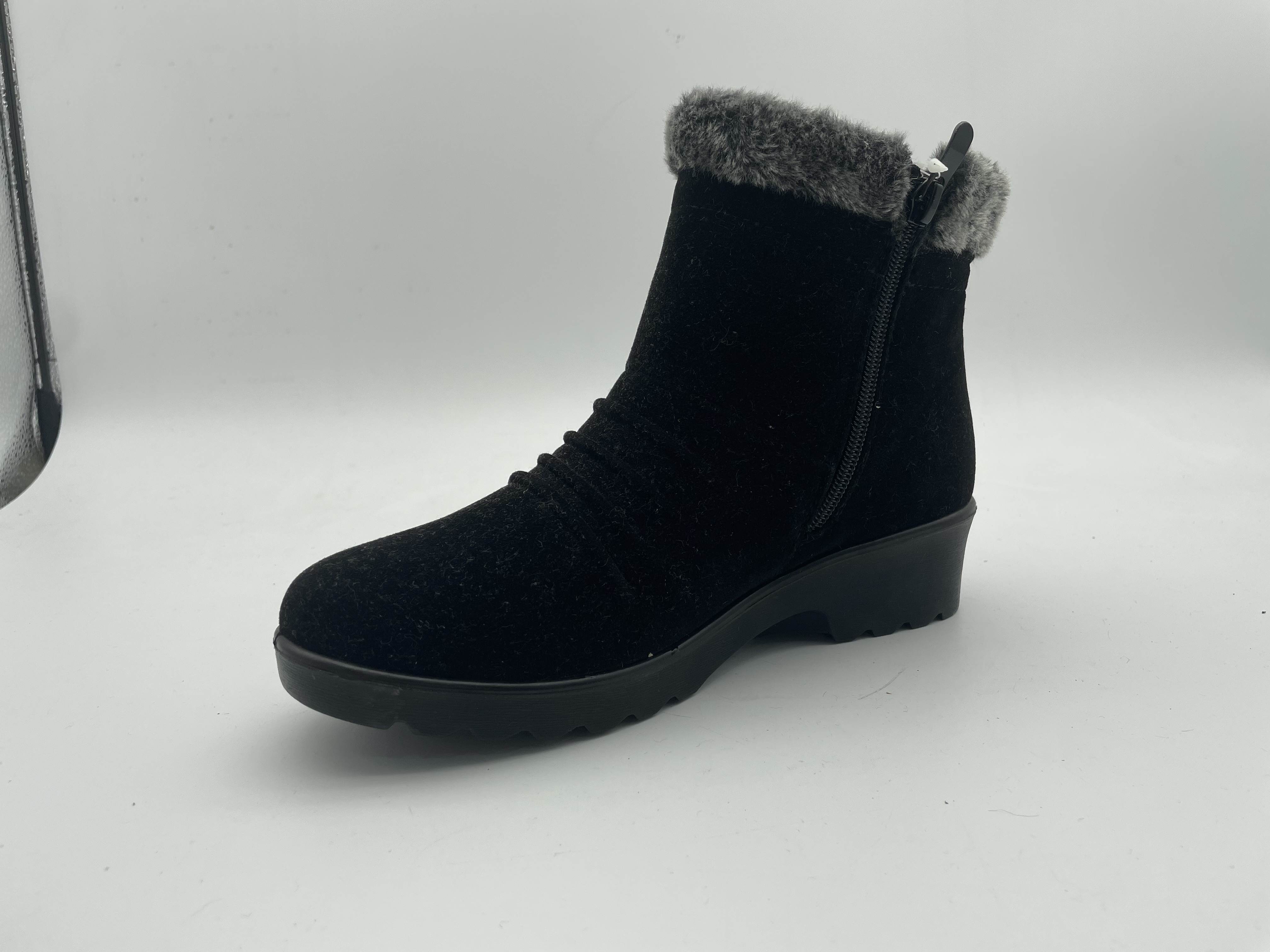 Women Comfortable Ankle Boots Wedges For Women Customized Buckle Boots Women's Shoes