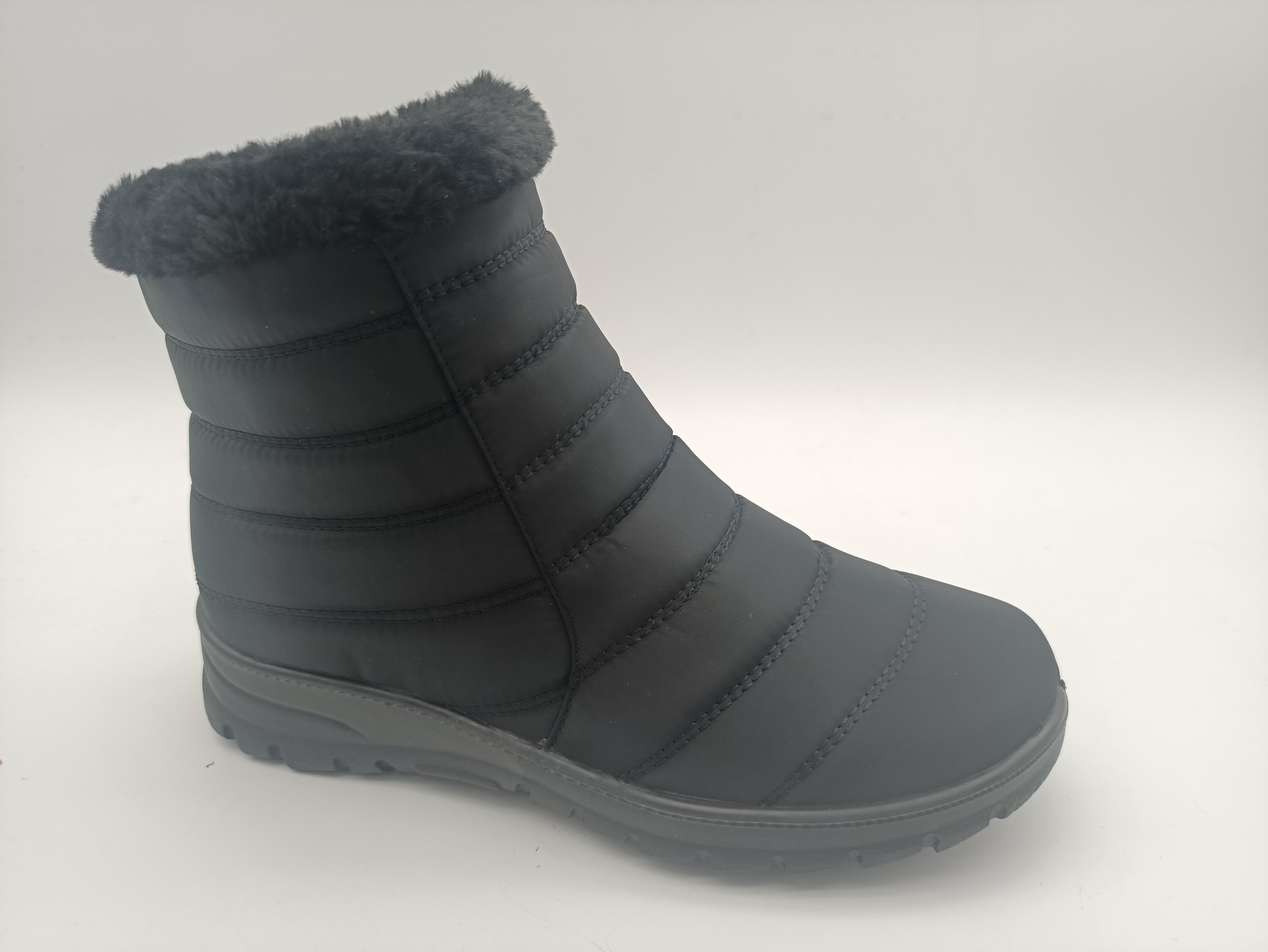 Factory Sale Customized Women Snow Boots Umbrella Cloth 