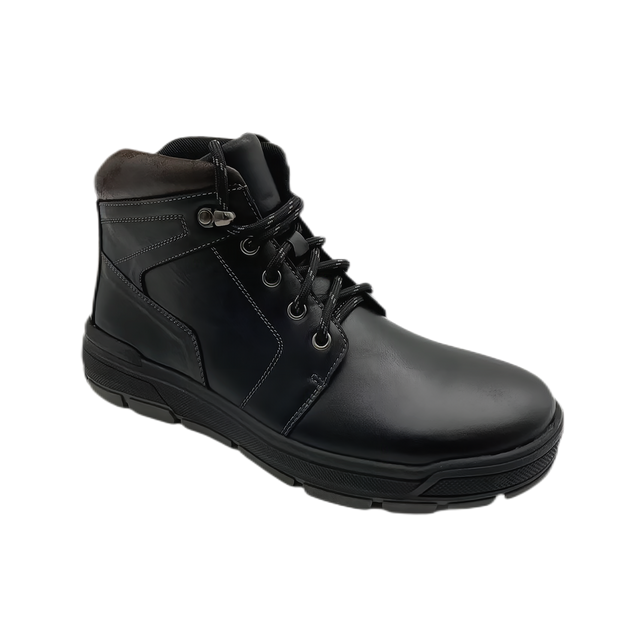 Mens Best Casual Shoes Lightweight Waterproof Hiking with Genuine Leather Breathable Boots