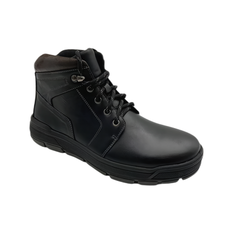 Mens Best Casual Shoes Lightweight Waterproof Hiking with Genuine Leather Breathable Boots