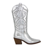 Conbat White Walking Wellington Waterproof Casual Platform Western Wear White Cowboy Boots 