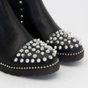 Custom Cheap Women Boots Shoes Fashion Black Rivet Boots