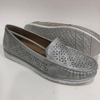 New Women Flat Leather Shoes Casual With Soft Bottom Slip On Heart Comfortable Mom Work Shoes